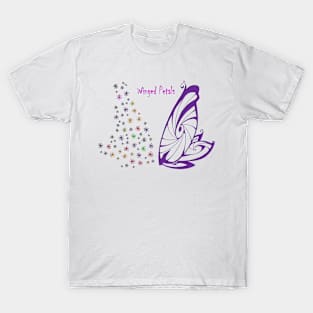 Wings Pital Butterfly Flower nature Lovers Best gift for life style T-Shirt